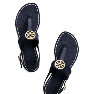 Tory Burch Selma Navy Sandals sz 7